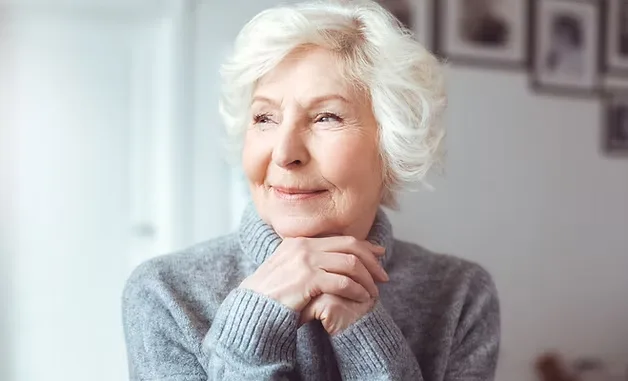 Smiling senior woman